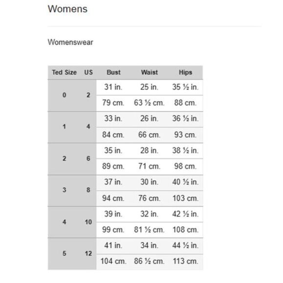 TED BAKER London Prims Window Multicolor Print Cuffed Hem Short Women's Size 2 - Picture 2 of 7